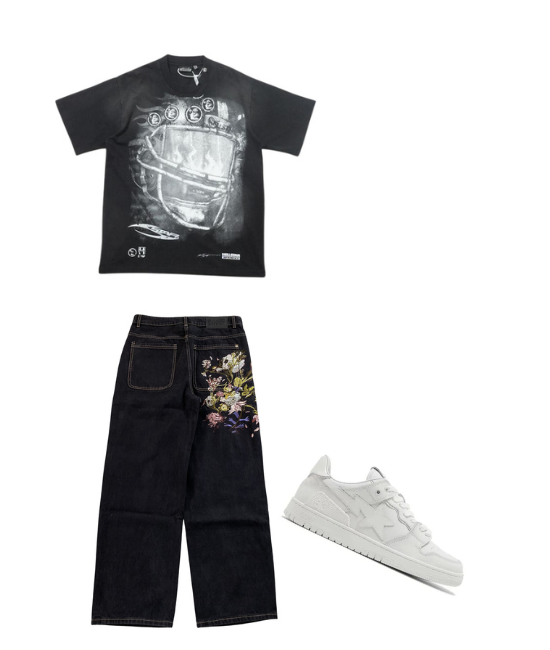 Hellstar X Bape Sk8sta