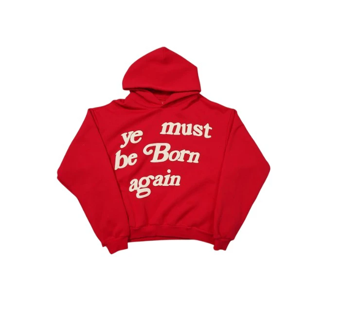 Cactus Plant Flea Market Ye Must Be Born Again Hoodie Red