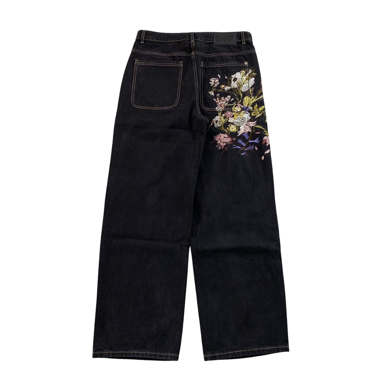 Derschutze Garden of Eden Black Denim Jeans