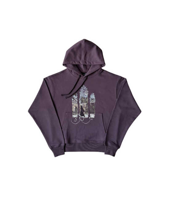 Derschutze Ariza Hoodie Purple