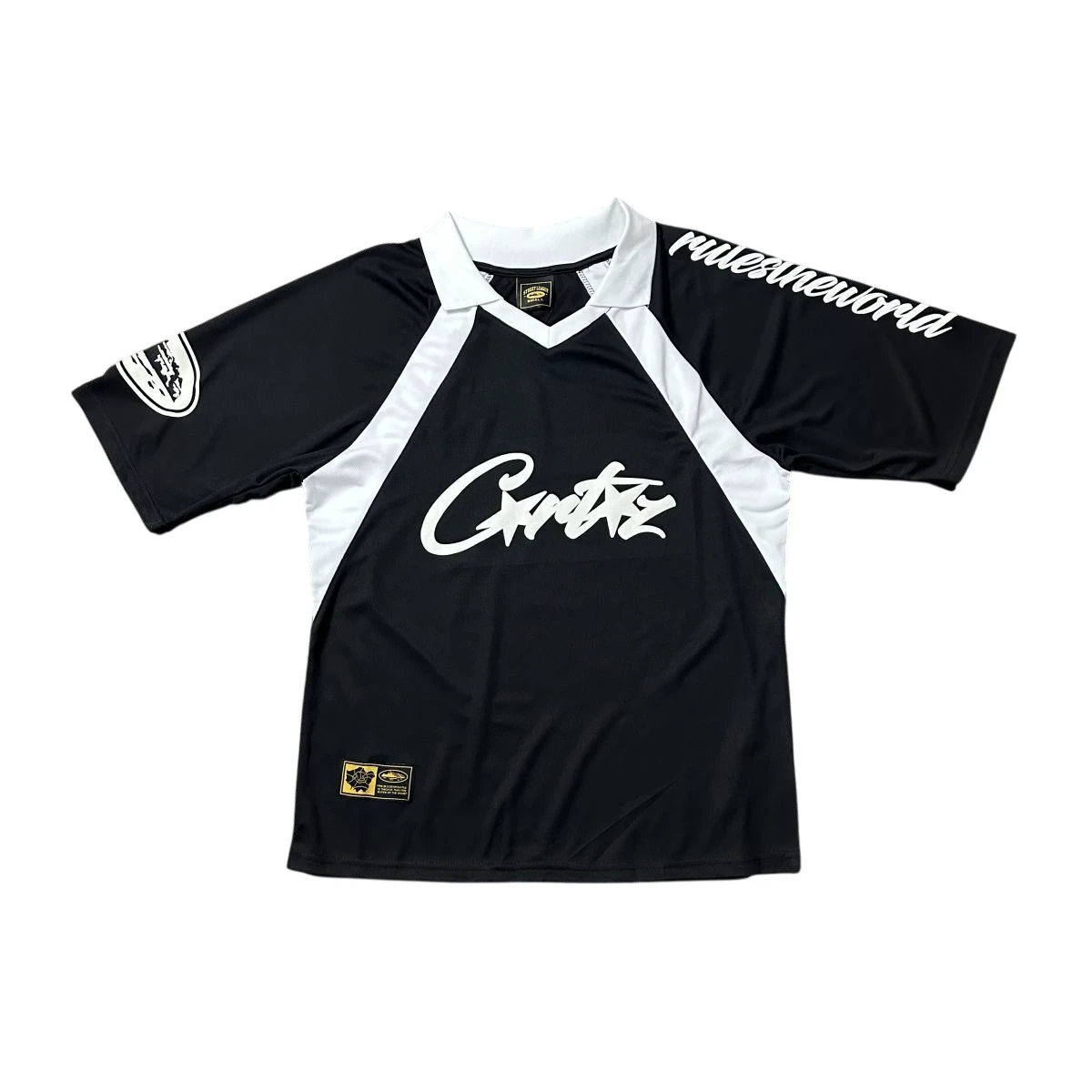 Corteiz Allstarz Football Jersey Black