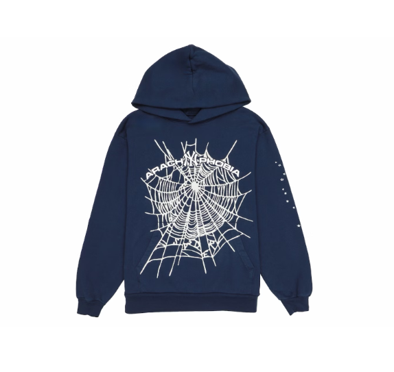 Sp5der Arachnyphobia Navy Blue Sweatshirt
